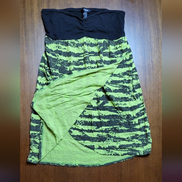 Fox Strapless Mini Dress/Beach Cover - Picture 2 of 4